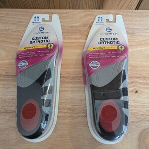 New SOFCOMFORT Custom Orthotic Inserts Women 5-11 Foot Pain Relief-2 Pairs